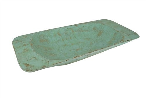 Eurostyle Deep Dough Bowl | Hand-Carved Rustic Wooden Batea