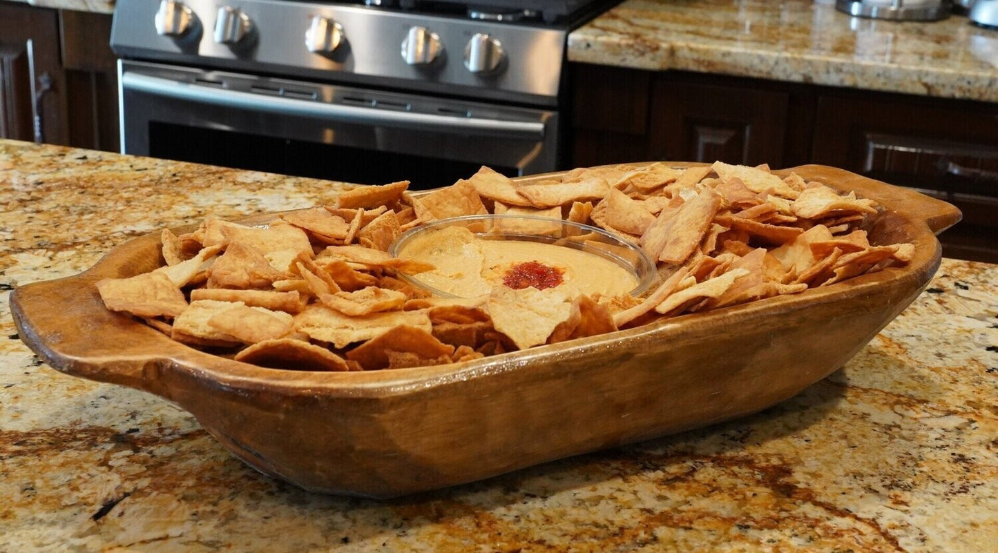 Food-Safe Heartland Serving Bowl with Handles | Farmhouse Style