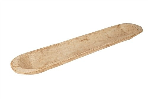 Medium Baguette Dough Bowl | Hand-Carved Batea – Color Options