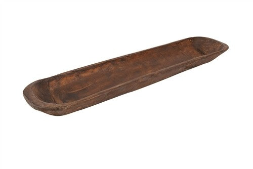 Medium Baguette Dough Bowl | Hand-Carved Batea – Color Options